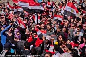 Social media revolution in egypt