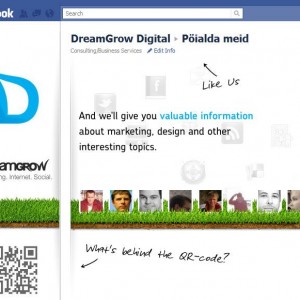 dreamgrow facebook landing page 300x300 Dont Send Visitors to Your Facebook Wall!