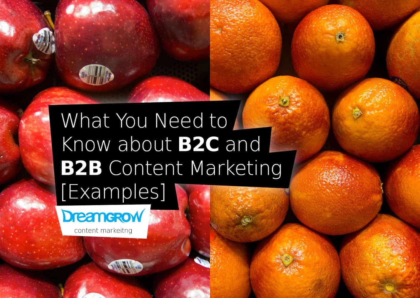 b2c and b2b content marketing examples