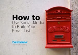 social media to email list growth