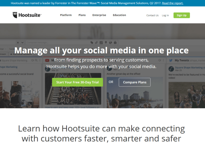 hootsuite twitter tools