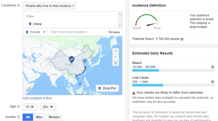 Facebook in China