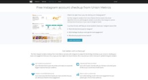 free social media monitoring tools union metrics