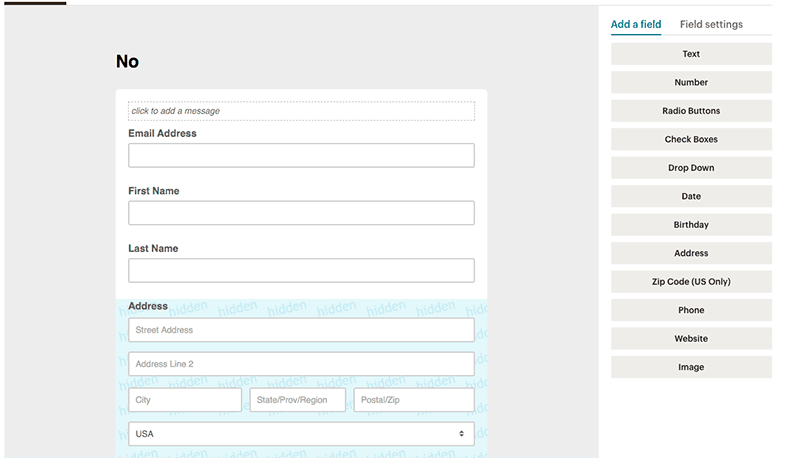 using custom forms for email optins in mailchimp