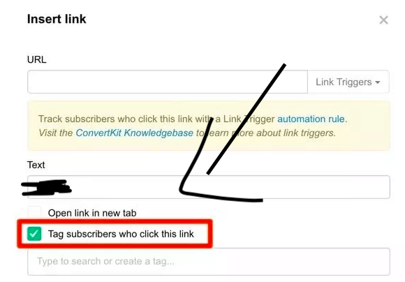segment emails by link clicks