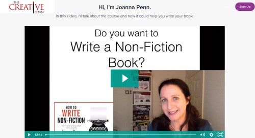 How to Write Non-Fiction (The Creative Penn, Teachable)