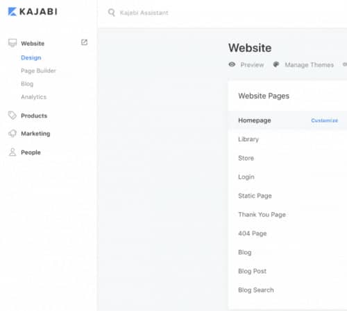 One of the best aspects of Kajabi’s page builder is the blog creation feature