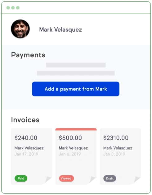 keap payment management and invoicing