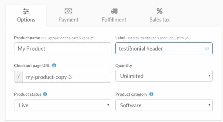 configuring a/b testing in thrivecart