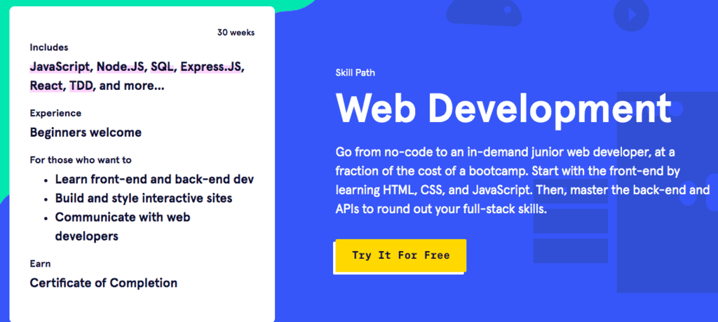 Code Academy Web Development