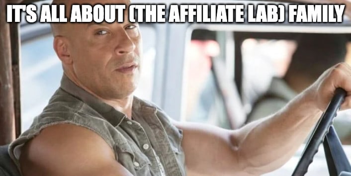 The Affiliate Lab community example one